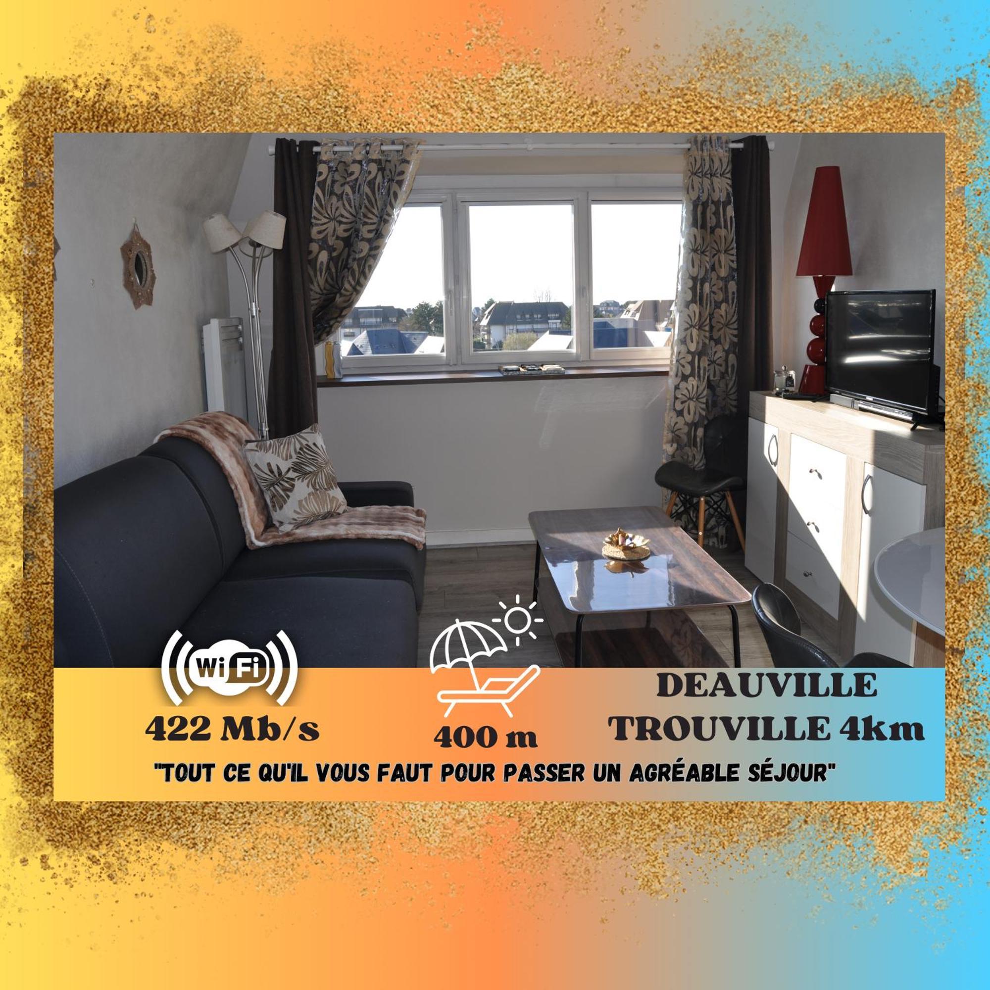 Mer Et Soleil A Blonville Sur Mer/ Deauville Zewnętrze zdjęcie